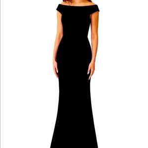 A fabulous off the shoulder and floor length gown,sexy mermaid silhouette!